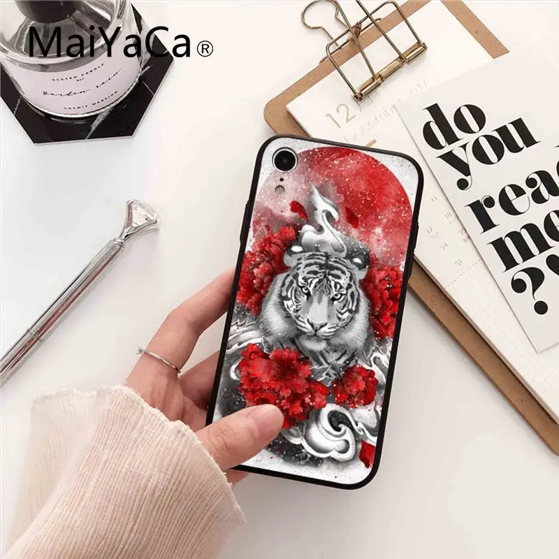 Maiyaca самурайский чехол для iPhone 8 7 6 6S Plus X XS MAX 5 5S SE XR 10 Fundas Capa | Мобильные телефоны и
