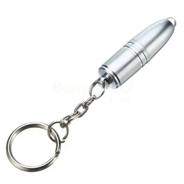 Hot Deal Mini UV Light Money Detector Key Chain With Flashlight | Лампы и освещение