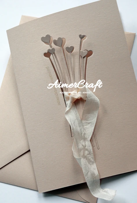 Love Strip Flower металлические режущие штампы трафарет для скрапбукинга Сделай Сам