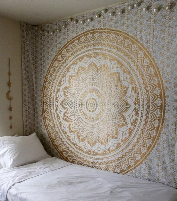 Boho Индейская мандала гобелен настенный бросить богемном стиле мода