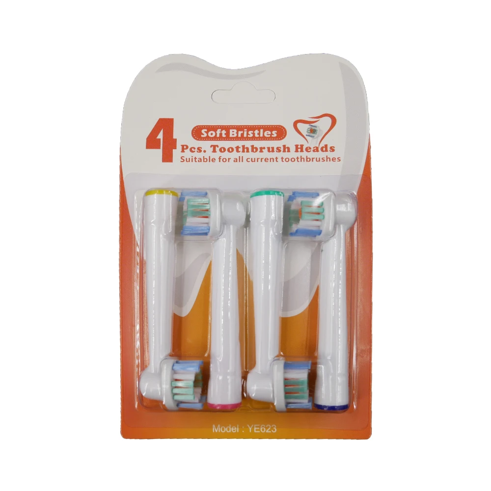 12 зубных щеток Oral B сменные головки для Braun мягкие зубные скобы Triumph Ortho чистые