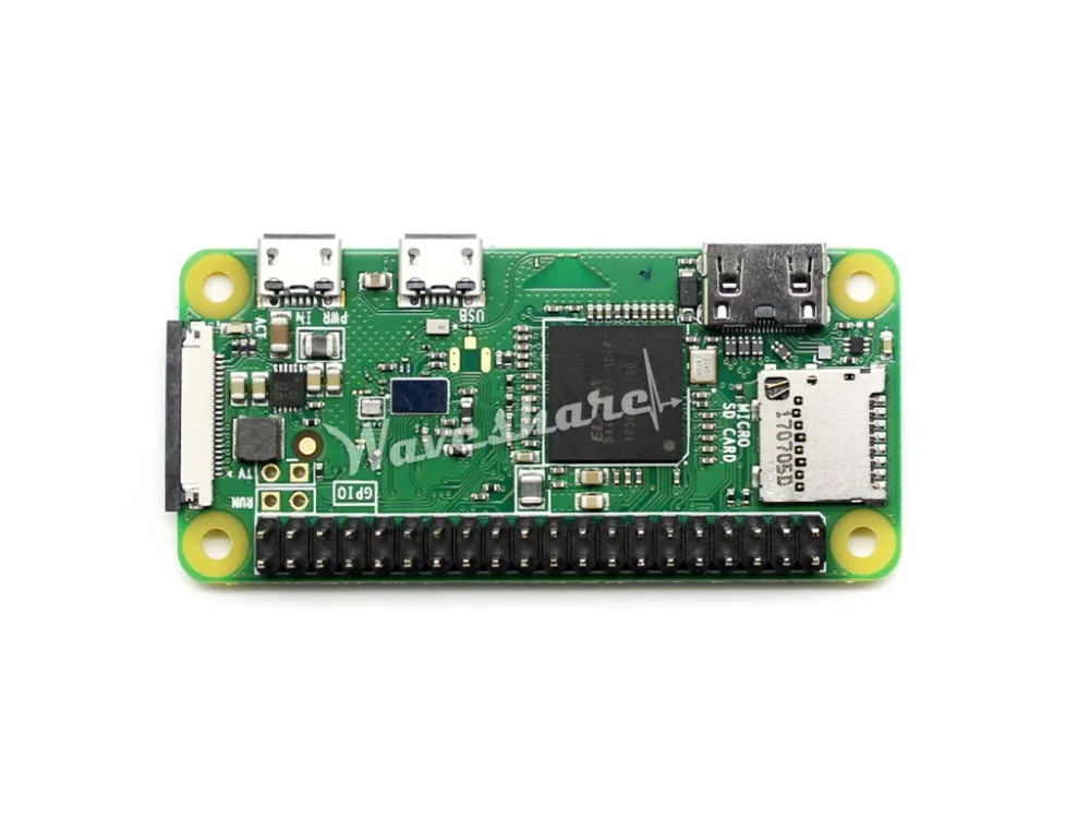 Raspberry Pi Zero WH (встроенный Wi-Fi предварительно припаянные головки) тип E Micro SD карта