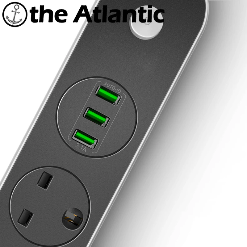 Universal UK 3 AC Wall Plug USB Adapter Electric Outlets Travel Power Sockets surge protector extension strip for | Обустройство дома