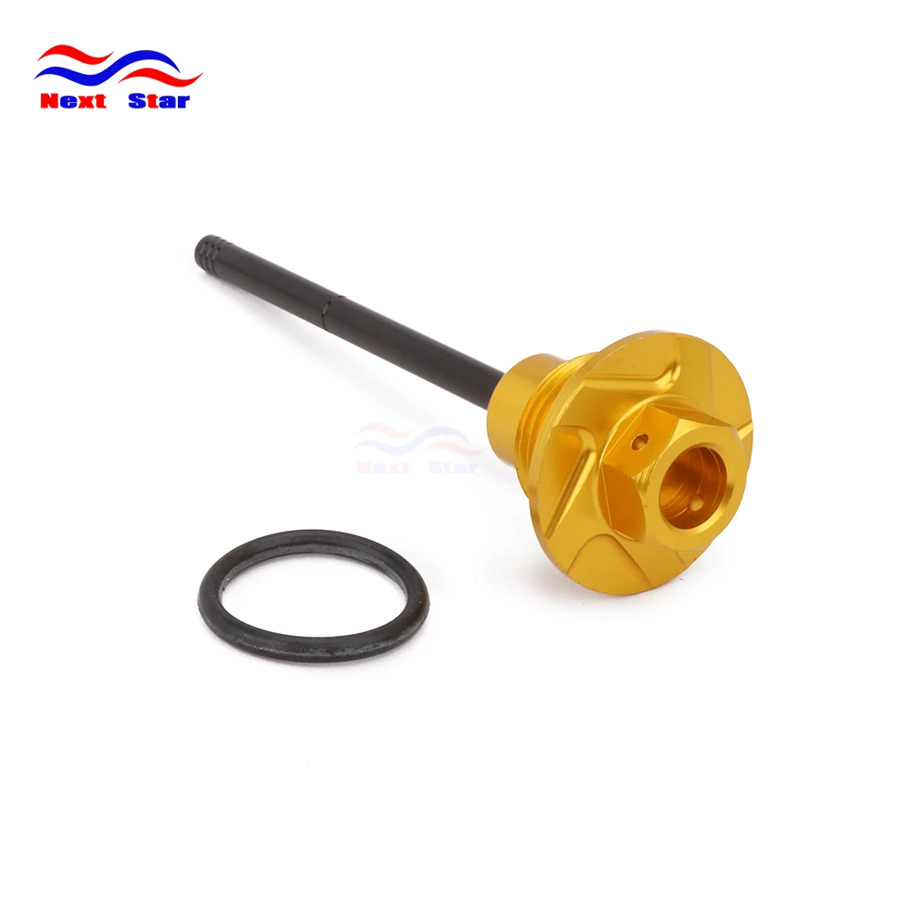 Картридж масляный для мотоцикла CNC Dip Stick Kawasaki Suzuki DVX400 04-08 KFX400 2003-2006 Quadsport Z400 LTZ400