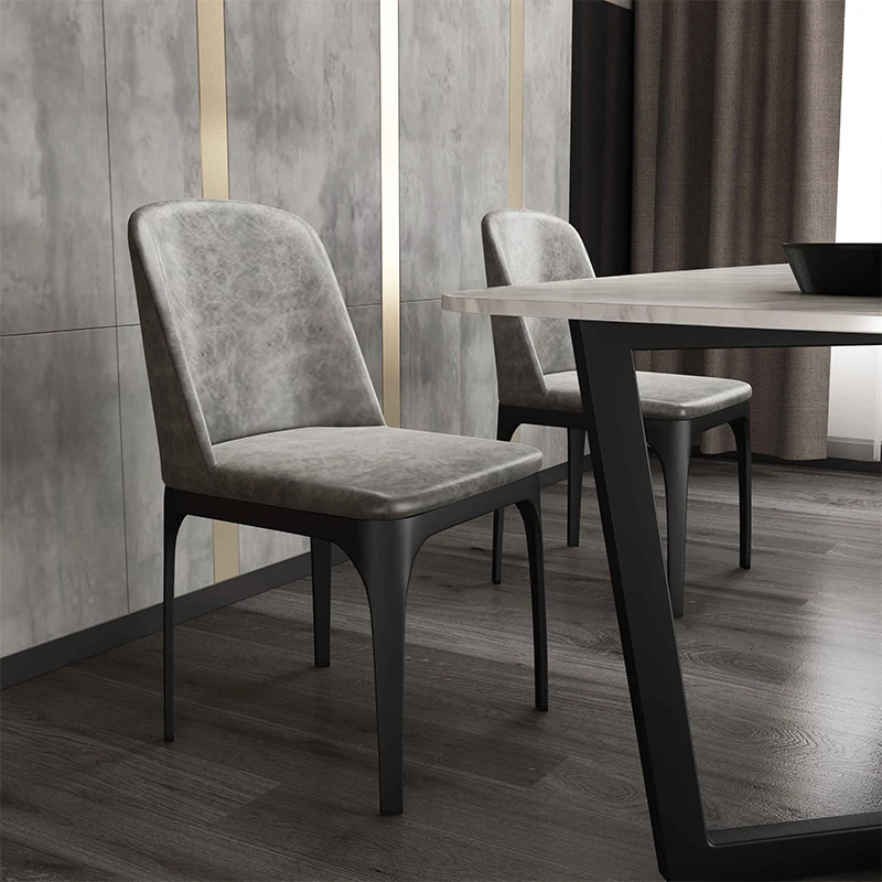 Скандинавский обеденный стул домашний из твердой древесины спинка для взрослых