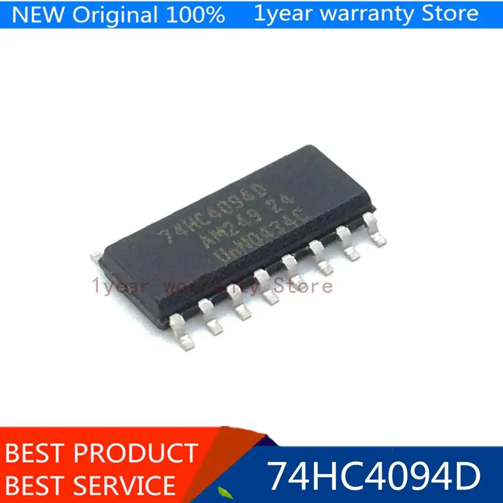 

10pcs/lot 74HC4094 74HC4094D SOP16 Logic - Shift Register new original