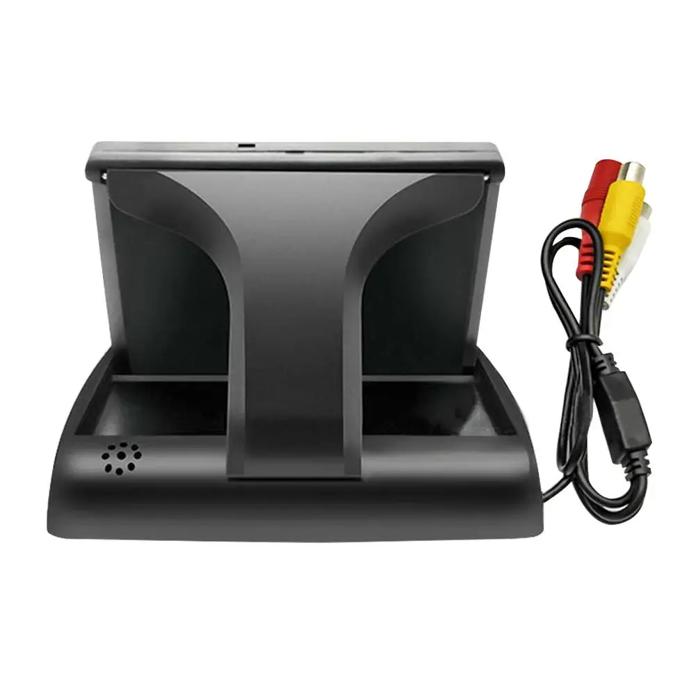 4 Lights External Reversing Camera 4.3 Inch Folding Display Rear View HD Waterproof Car DVR | Автомобили и мотоциклы