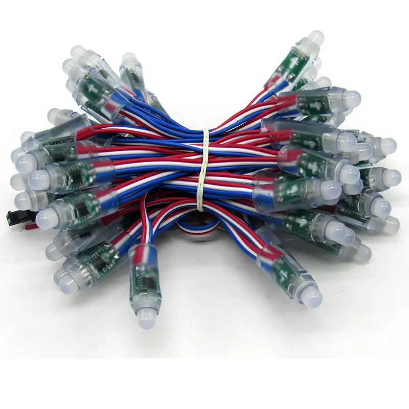 Цифровой rgb 12 мм UCS1903 светодиодный пиксельный модуль светильник s ip68 Светодиодный