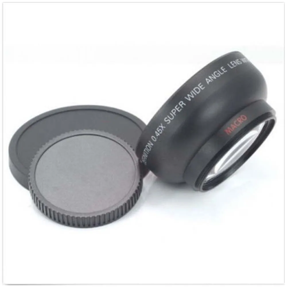 Fotga 55 мм 0.45x широкоугольный и макроконверсионный объектив 0,45x55 для CANON NIKON SONY 52 мм объектив