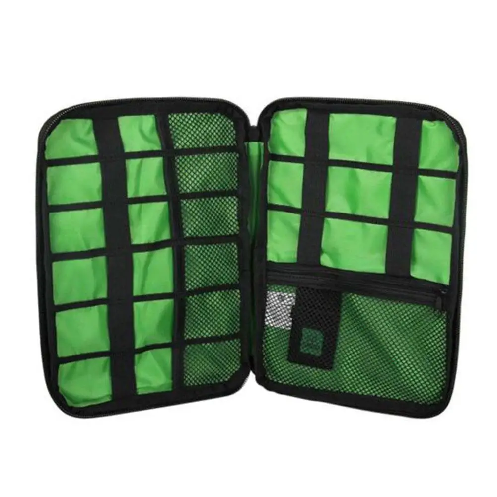 

Waterproof Double Layer Travel Wire Storage Bag Electronic Accessories Tool Pouch Organizer Hard Drive Pen Data Cable bags