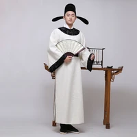 the ancient famous poet li bai clothing tang dynasty scholar costume chinese traditional men clothing