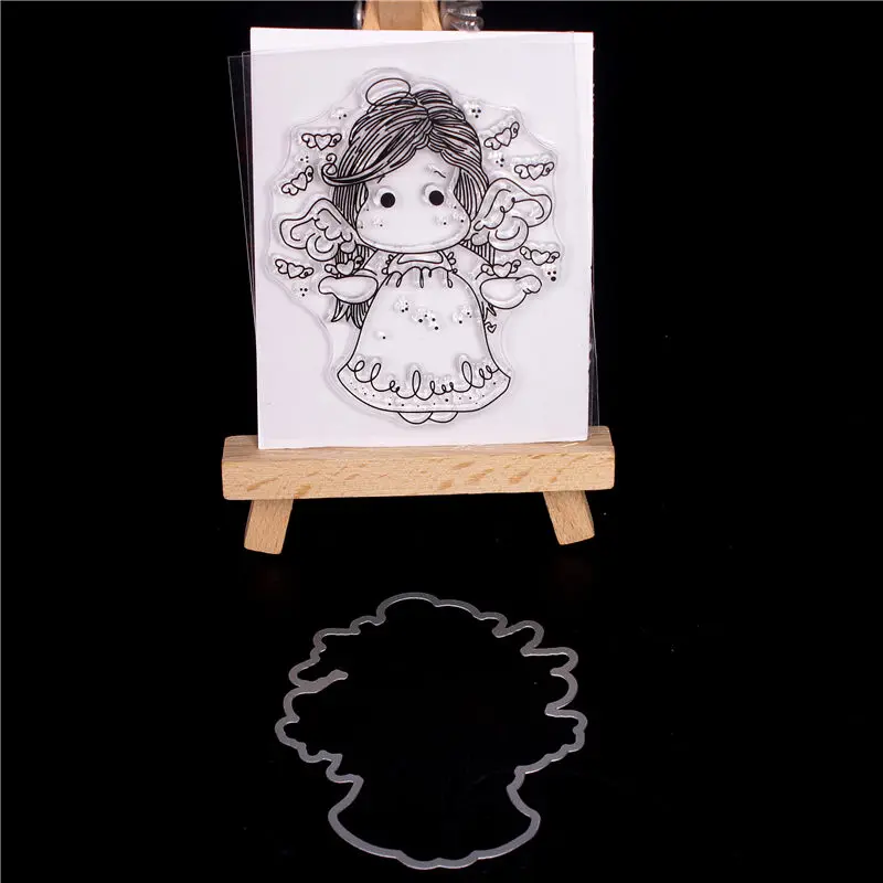 Прозрачные штампы и для скрапбукинга тампоны прозрачное уплотнение фон создания