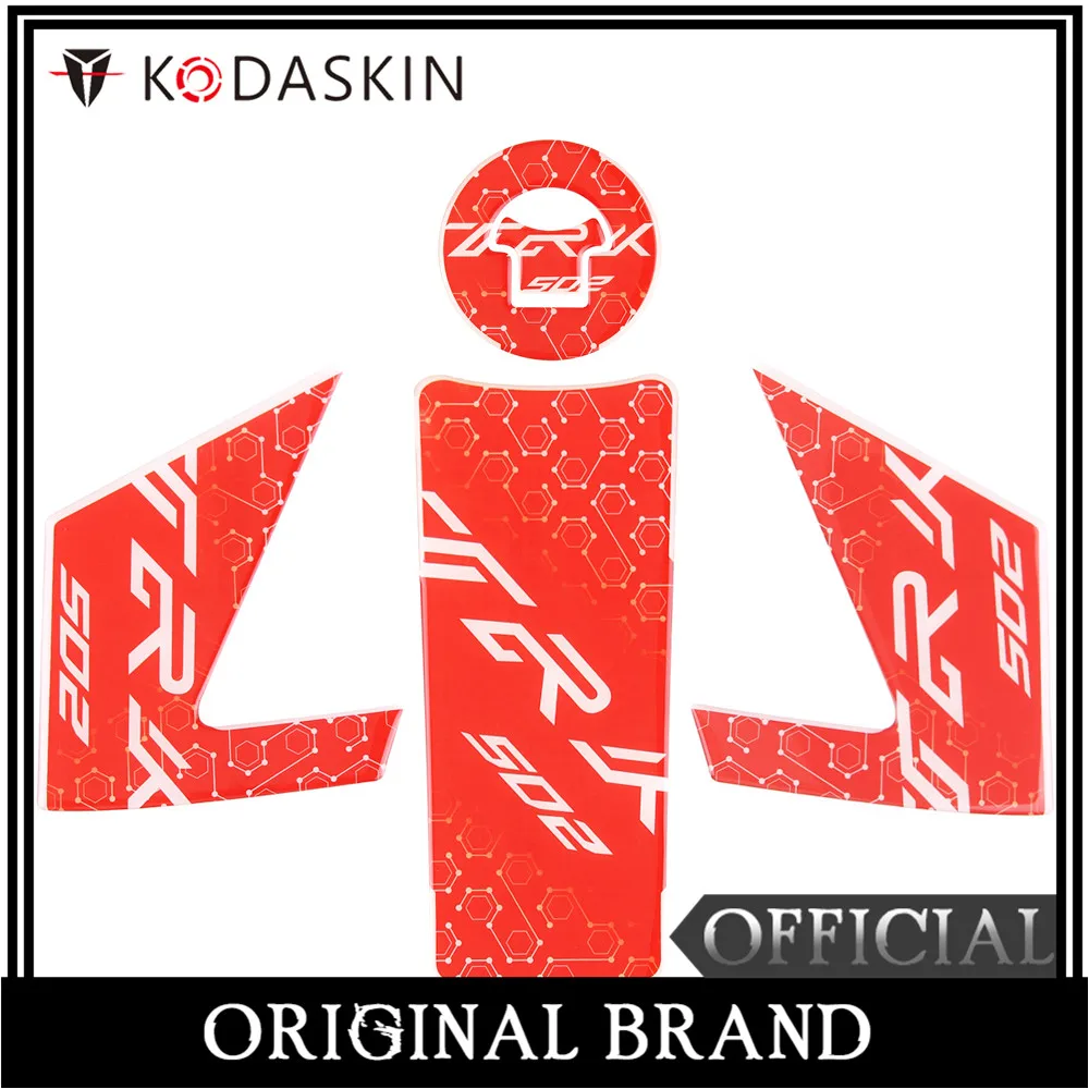 3D печать KODASKIN для Benelli TRK502 Gas Тяговый бак Pad Защитная Наклейка красная