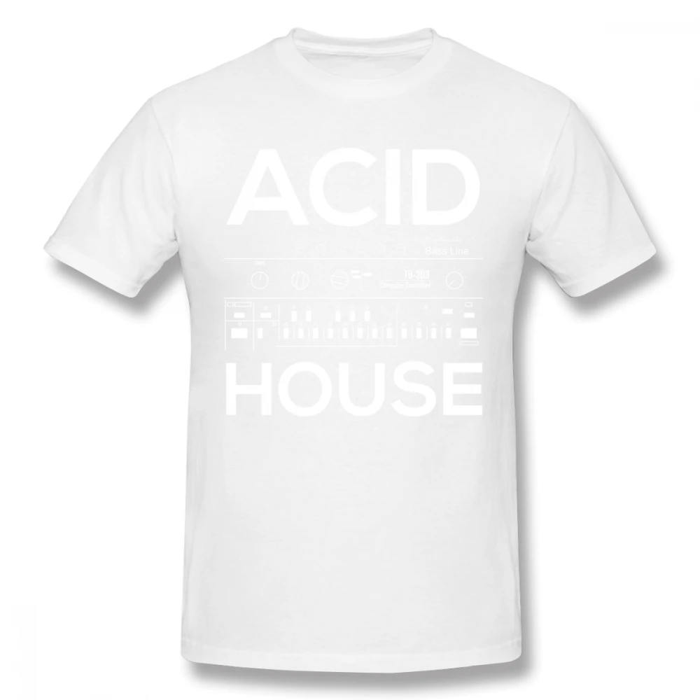 Мужская футболка с цифровой печатью Acid House большие размеры Camiseta | одежда