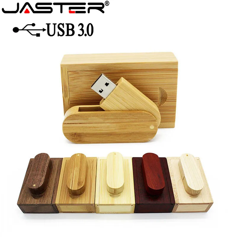 JASTER USB 3,0 логотип клиента красный деревянный USB+ коробка USB флэш-накопитель 64 Гб 16 г 32 Гб карта памяти Фотография Свадебные подарки