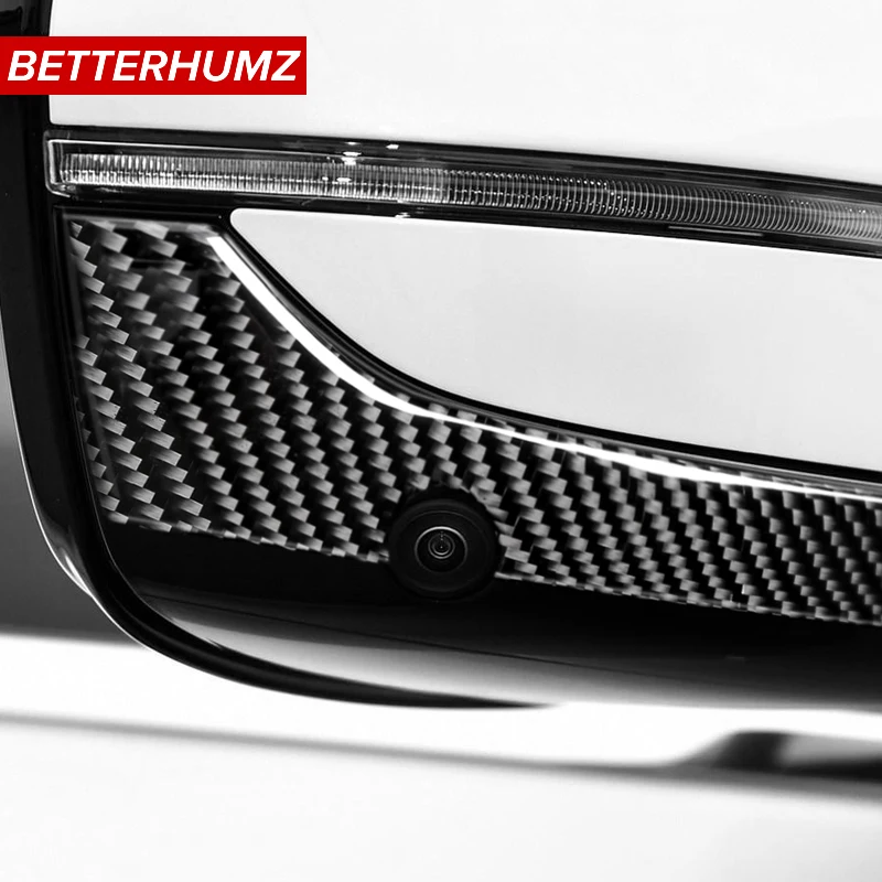 BETTERHUMZ для BMW G30 G11 автомобильные наклейки из углеродного волокна зеркала заднего