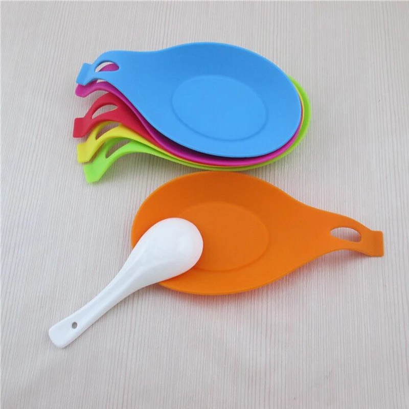 Силиконовые ложки-шпатель ложка утепление ковриками блюдца рисовая