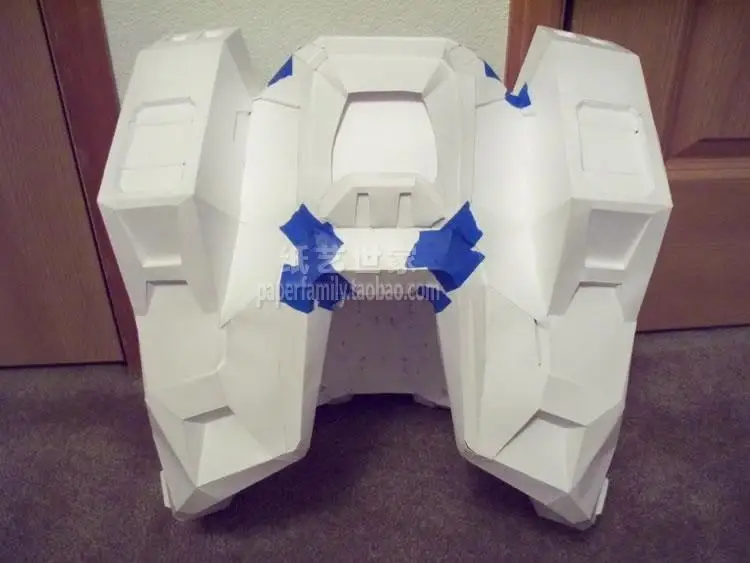 3 последние MK VI бронежилеты 1: 1 носимые 3D бумажные модели