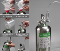 aquarium co2 regulator solenoid bubble counter check valve carbon dioxide diy bottle citric acid baking soda 4l canister