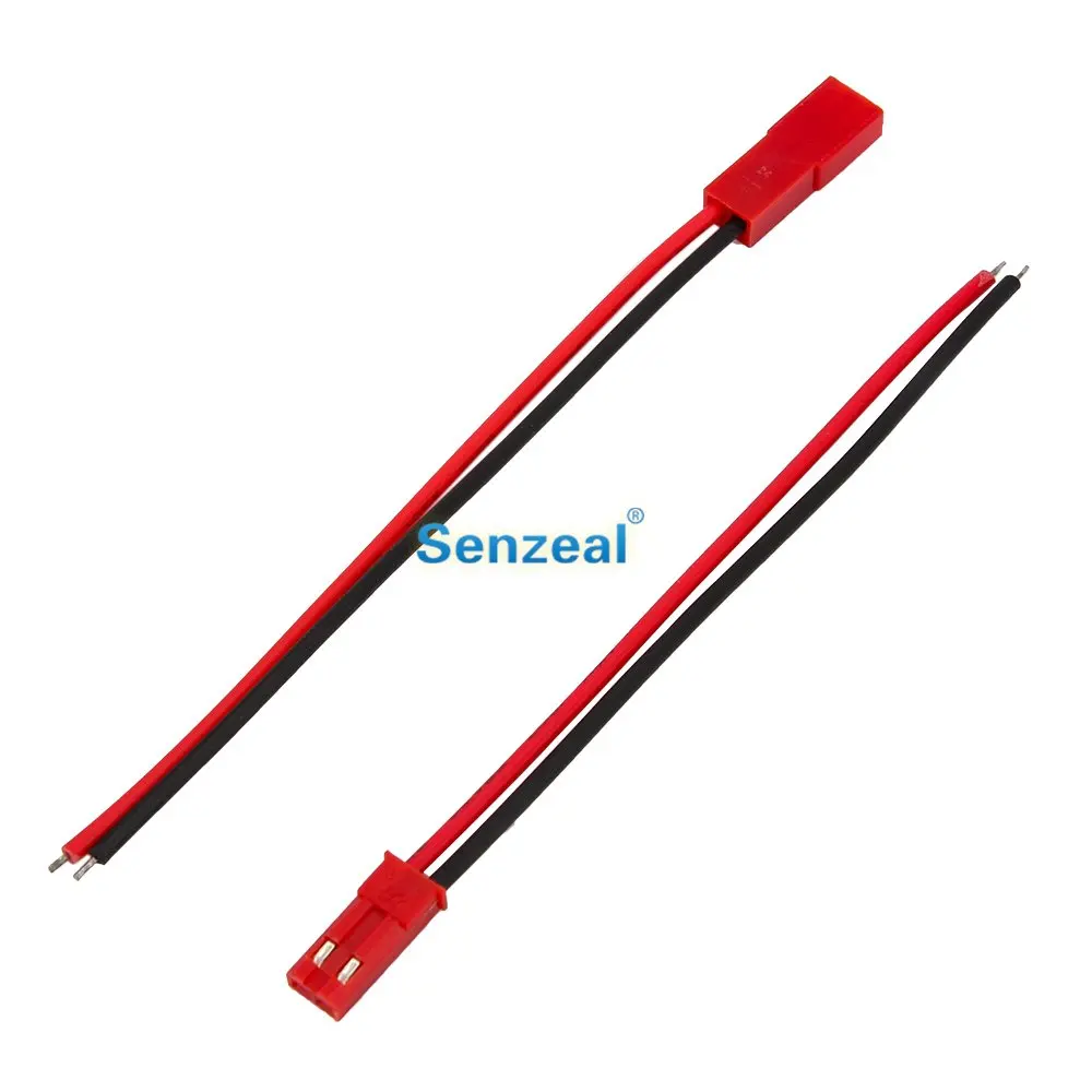 Senzeal 10 пар разъем JST 2 Pin штекер кабель провод для светодиодный лампы полосы