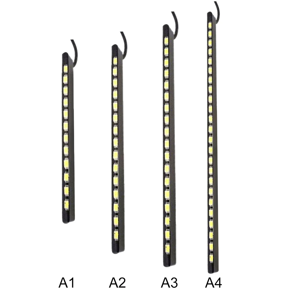 2 шт. супер яркий 14 светодиодный s SMD LED Автомобильные дневные ходовые огни полосы