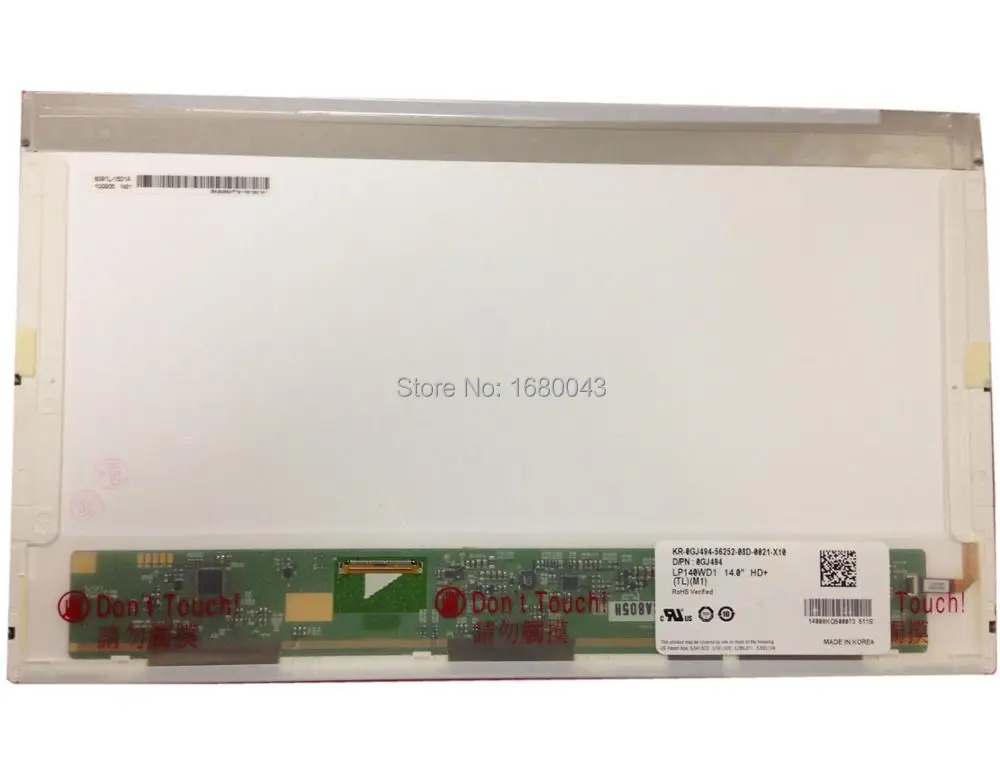 LP140WD1 TLM1 (TL) (M1) TLD2 TLA1 подходит для LTN140KT04 N140O6 L02 LTN140KT01 LTN140KT07 40PIN 1600*900 Новый
