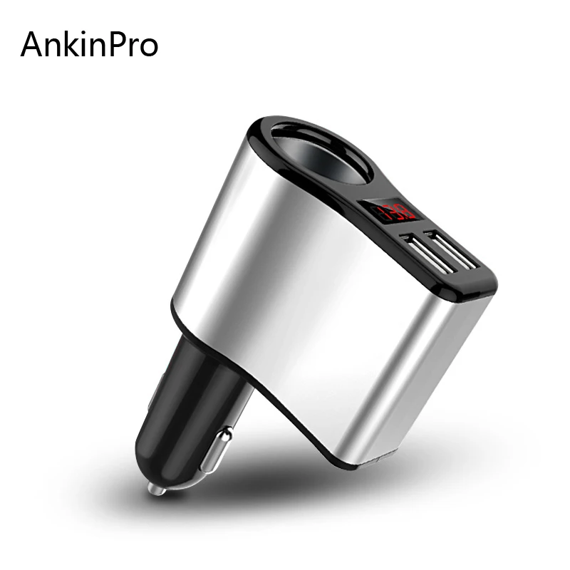AnkinPro двойной зарядное устройство USB для iPhone samsung 3A автомобильное Универсальный