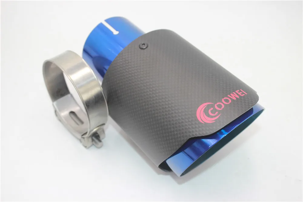 1 шт. универсальный глушитель из углеродного волокна 63 89 мм|carbon fiber exhaust|tips exhaustexhaust