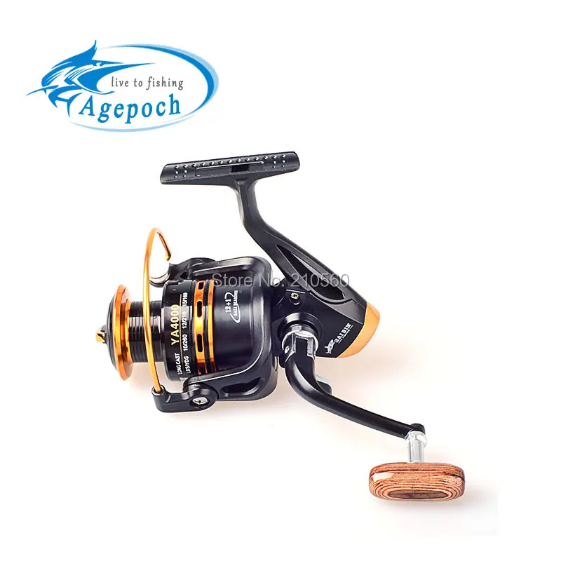 Agepoch 12 + 1 BB спиннинг Spin Drag Surfcasting зимняя Рыболовная катушка фидер Карп литой Китай