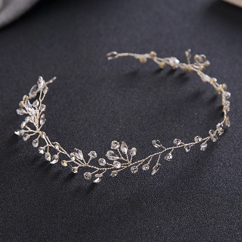 2017 Тиара Свадебный Украшения для волос Романтические свадебные Женские