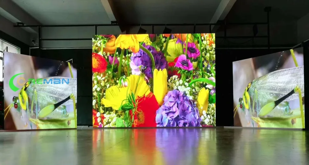 AliExpress Самая низкая цена, такое же качество, 3в1 светодиодный модуль P4 RGB светодиодный модуль матрицы