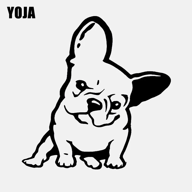 YOJA 58 5 см * 60 Французский бульдог Меланхолия лицо собака домашний Декор ПВХ