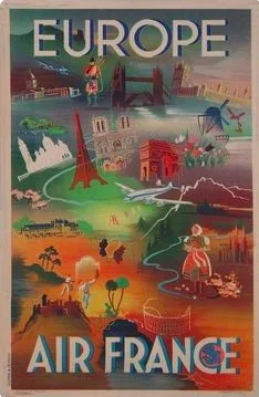 Cote Dɺzur Coast Railway French France Tour Travel Retro Poster Canvas Painting DIY Wall Paper Posters Home Decor Gift | Дом и сад