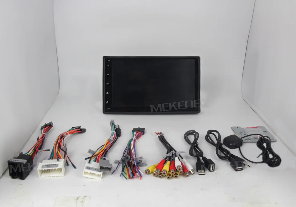 MEKEDE Автомобильный мультимедийный плеер android 8,1 автомобильный DVD gps плеер 2 din радио универсальный gps навигатор для Nissan Toyota универсальный