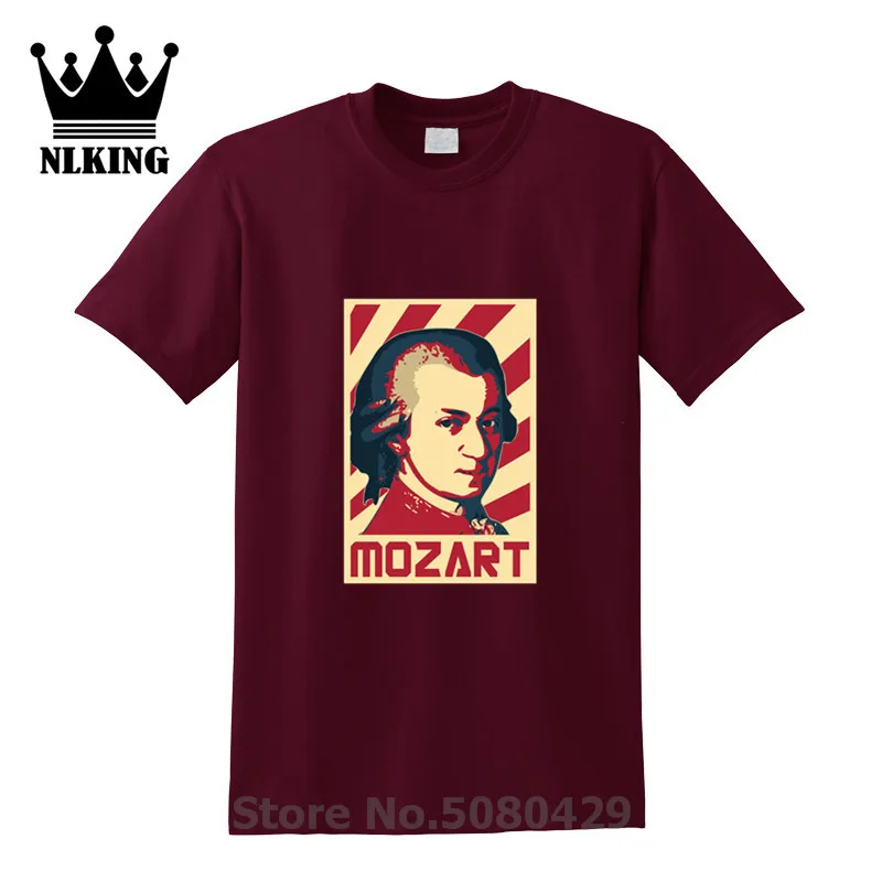 Летние Mozart Beethoven Chopin Bach мужские повседневные футболки delssohn хлопковая Футболка с