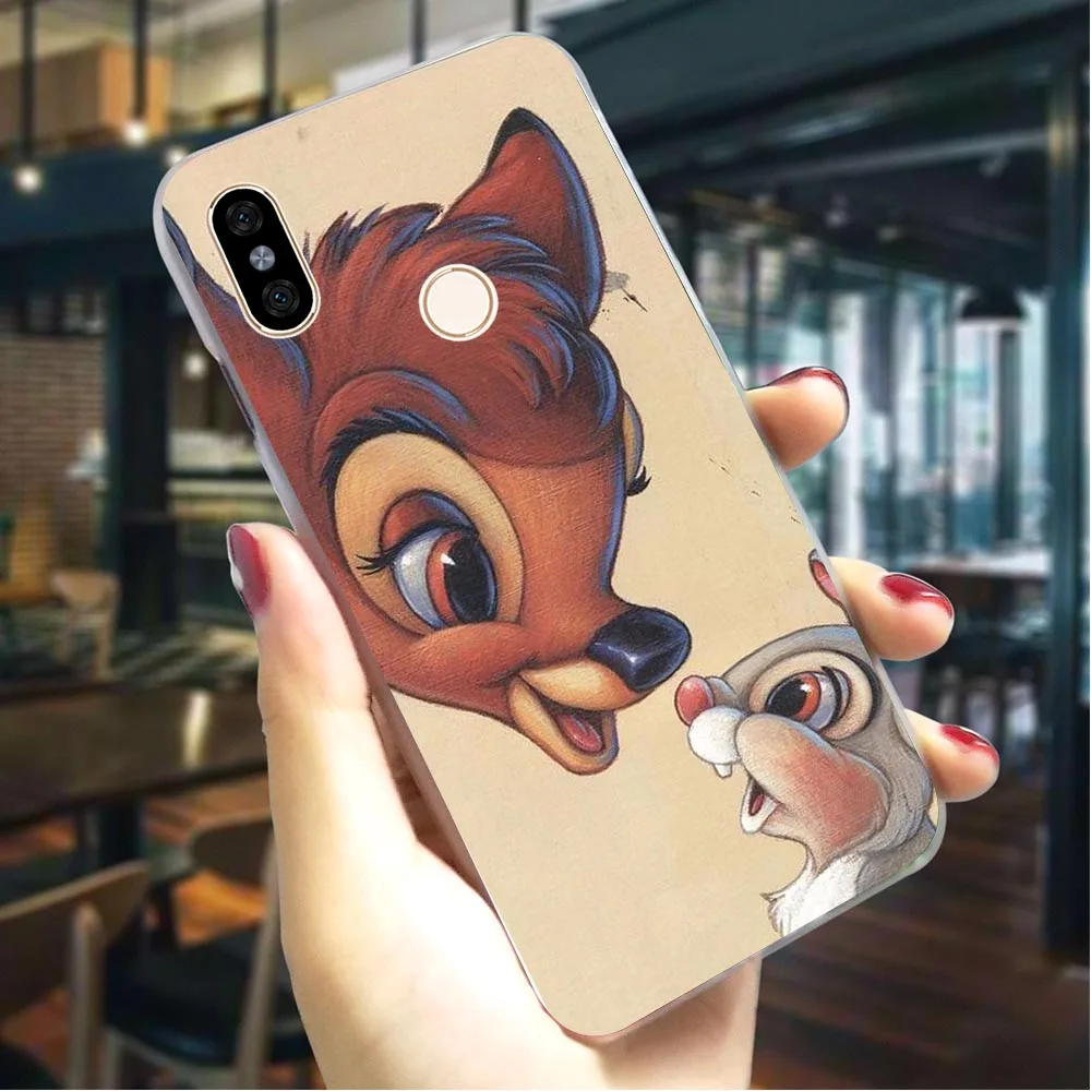 K0006101 Чехол для телефона Xiao mi A2 Sika Олень Бэмби чехол mi A1/A2 Lite mi 8/mi 8 Lite 8 9 SE mi x 2 S жесткий защитный чехол - Цвет: K0006101