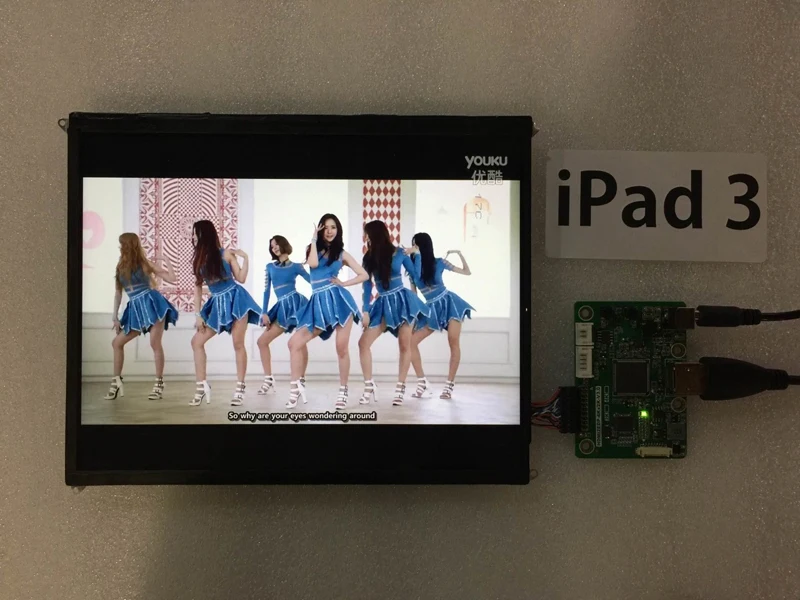 E & M 9 7 дюйма 2048*1536 2K Retina монитор Hdmi плата драйвера ЖК модуль экран Комплект сделай