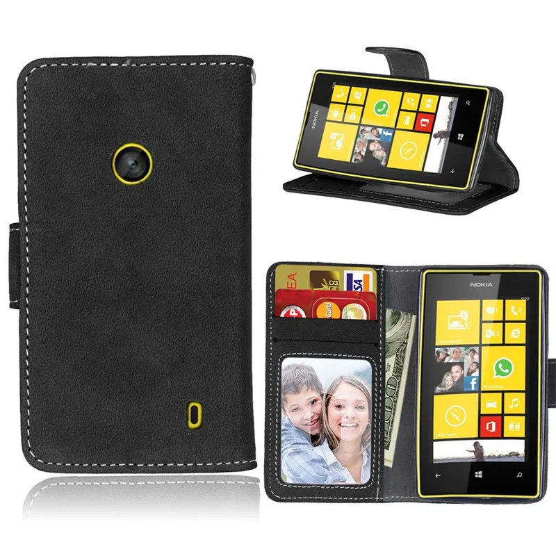 Роскошный чехол-кошелек из искусственной кожи для Nokia Lumia 520 525 521 | Мобильные