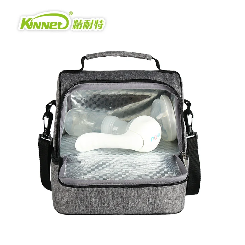 KinNet Термосумка для грудного молока двухслойная изолированная сумка холодильник