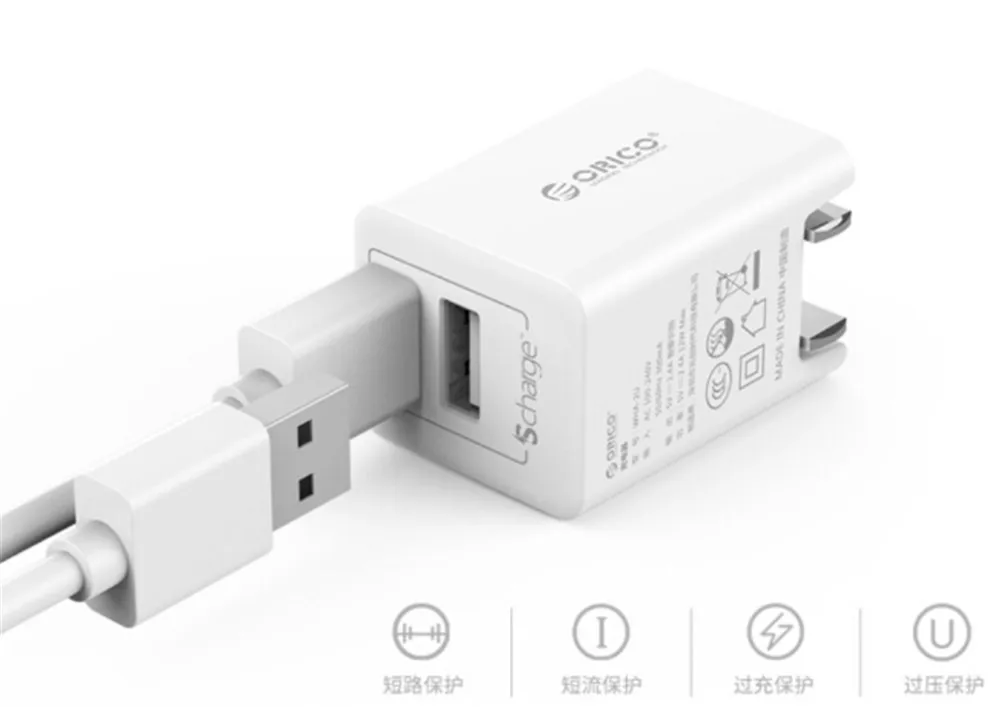 1 шт. USB адаптер питания зарядное устройство настенный штекер 2 порта для iPhone Apple 6 6S