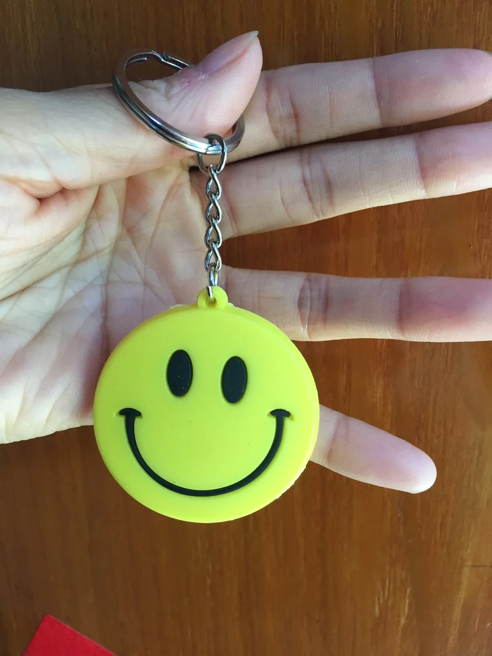 Франция smiley world face брелок Кричащие руки двухсторонние брелоки цепочки для ключей