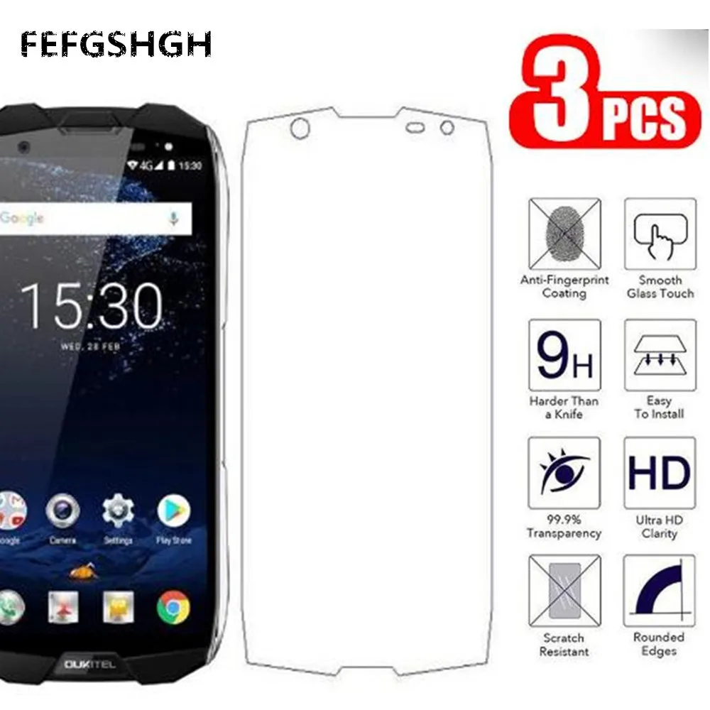 9H 2.5D Закаленное стекло для Oukitel Wp 5000 Защитное экрана Wp5000 ip68 5 7 дюймовая защитная