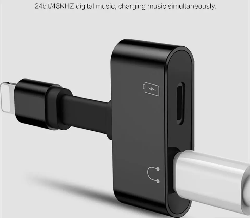 Портативный адаптер конвертер для Iphone 7/8/X с поддержкой iOS 10 3/11|USB-хабы| |
