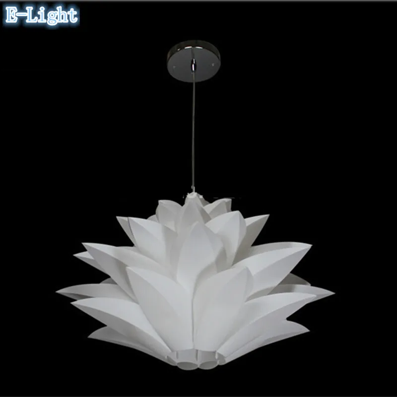 Светодиодная Подвесная лампа в форме лотоса из ПВХ 47/57 см|flower pendant light|led hanging lamppendant