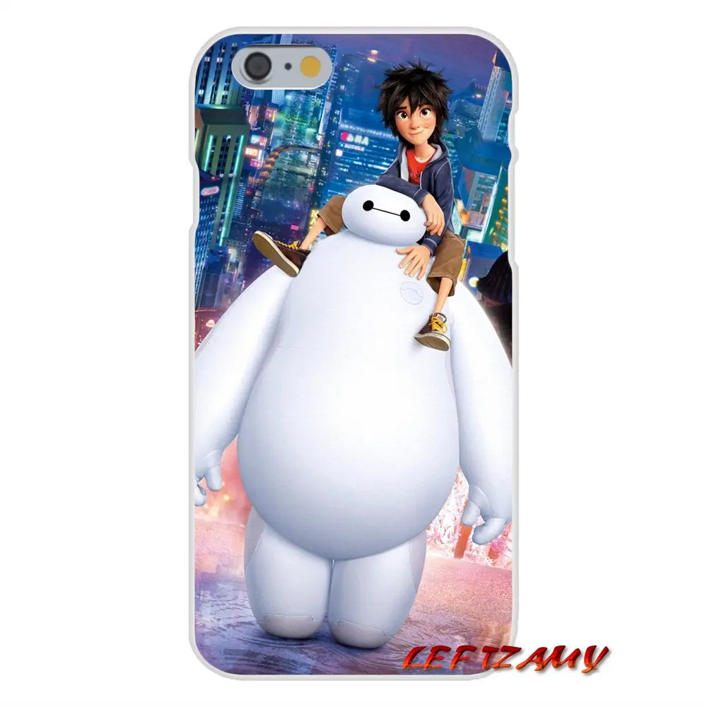 Accessories Phone Shell Covers cartoon movie Big Hero For iPhone X XR XS MAX 4 4S 5 5S 5C SE 6 6S 7 8 Plus | Мобильные телефоны и