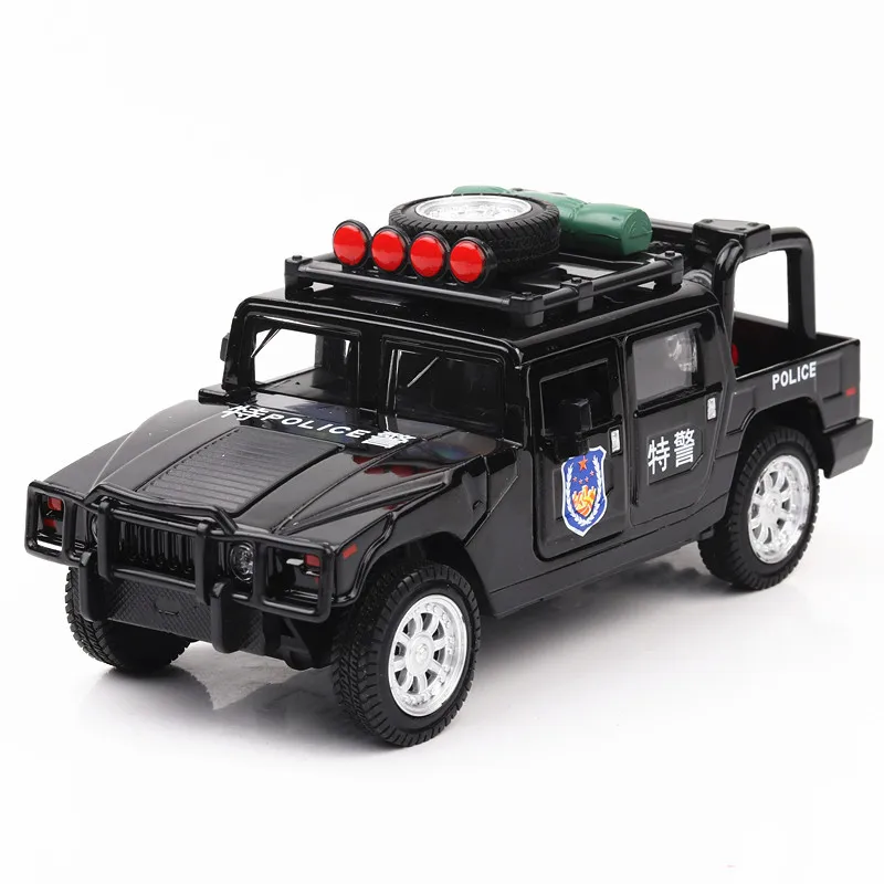 ZXZ 1:32 Масштаб литья под давлением сплава металла модель автомобиля Hummer h1 военный
