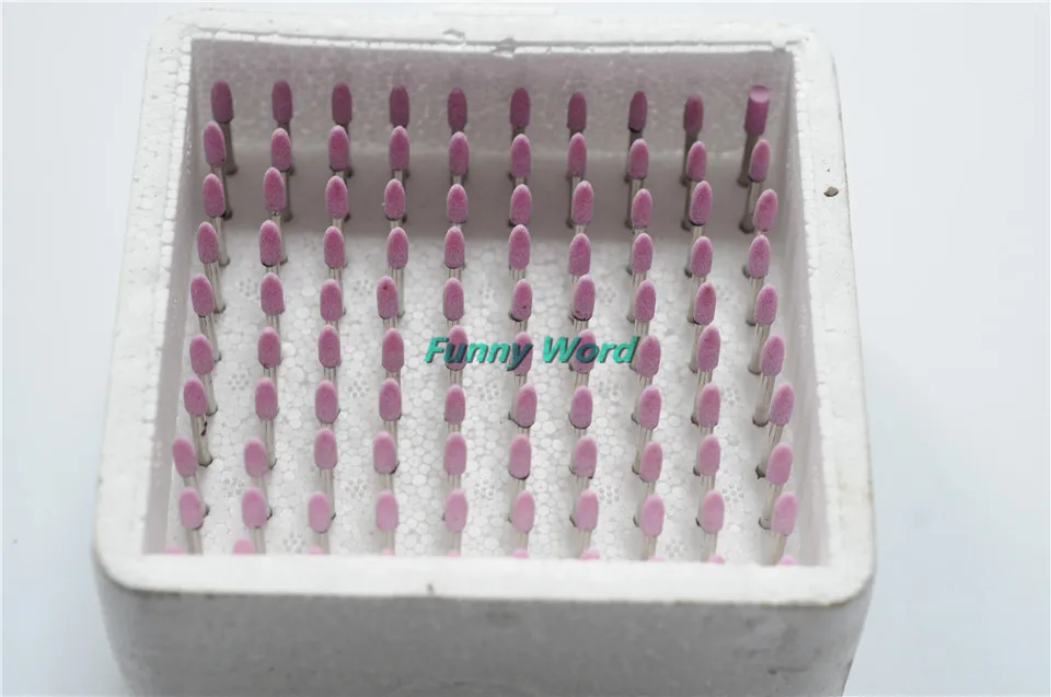 Смешанный розовый Ассорти стоматологический 100 шт гравий толщиной установленная