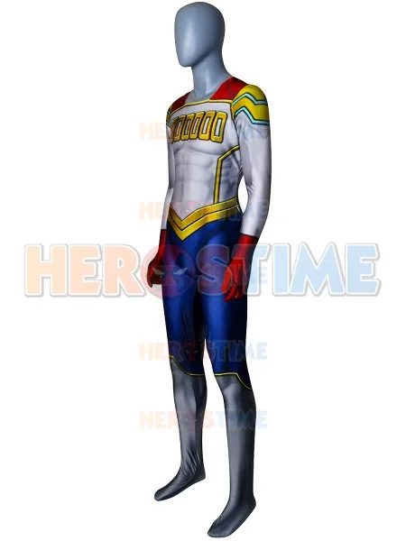 Новейший Lemillilon Mirio Togata 3D принт спандекс Zentai костюм для косплея с накидкой горячая Распродажа с бесплатной доставкой