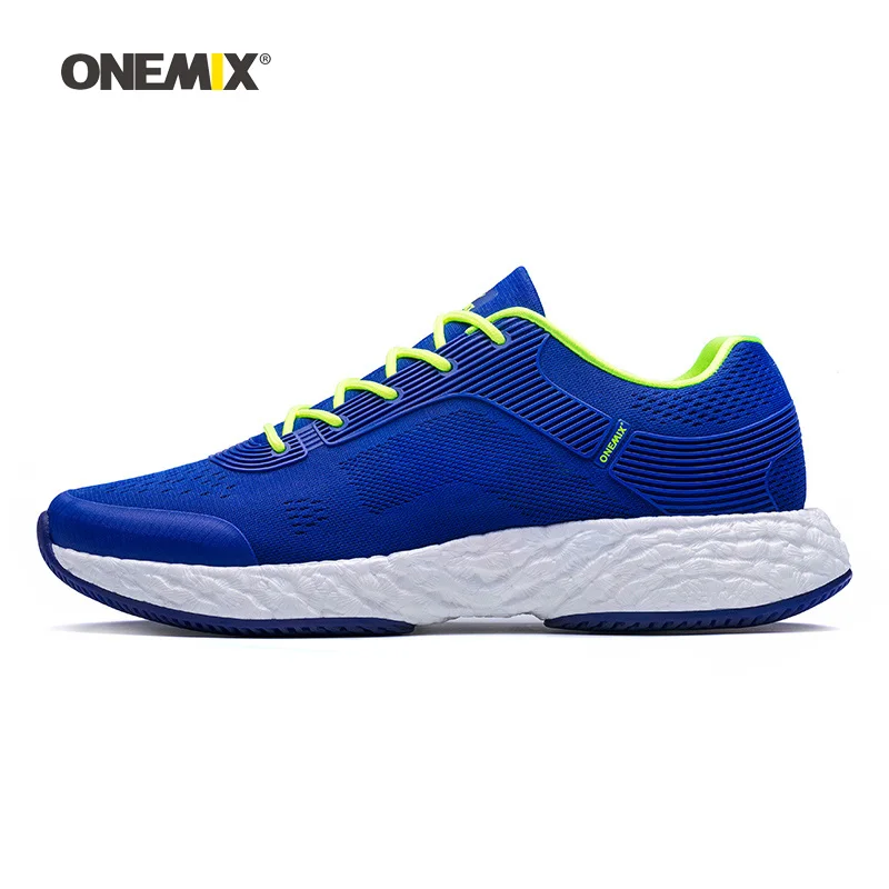 ONEMIX/мужские кроссовки для женщин; красивые спортивные кроссовки; Zapatillas Trail; спортивная обувь; светильник; Прогулочные кроссовки; ; 5,0 - Цвет: Blue Green 1361M