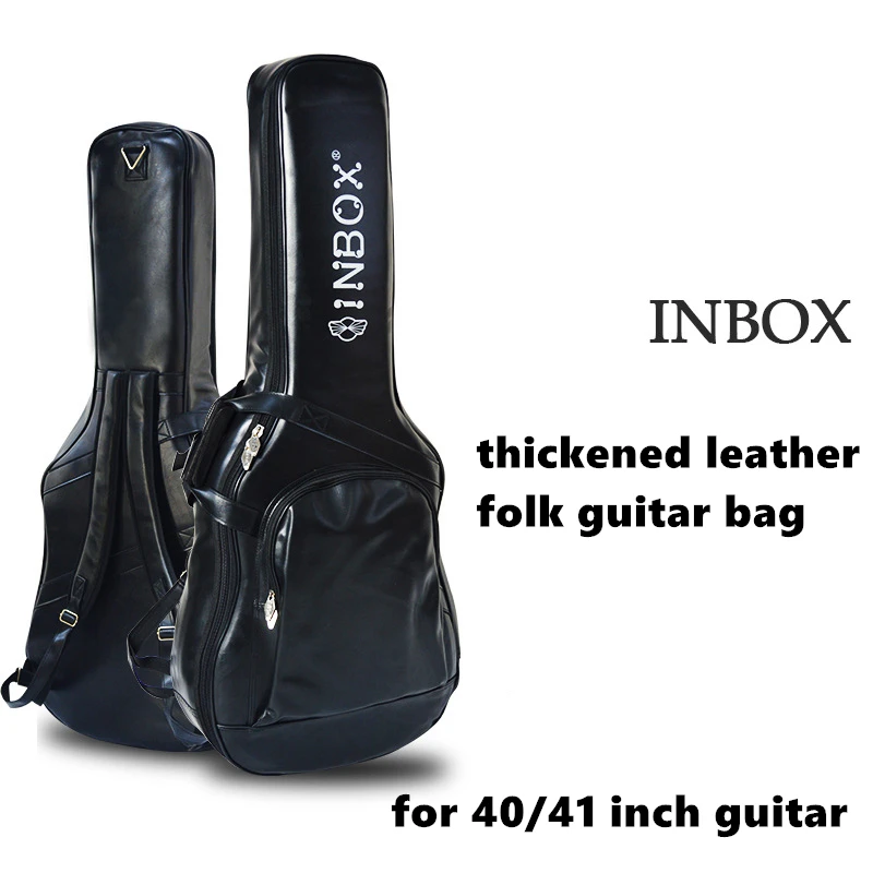 Высококачественная кожаная сумка для гитары